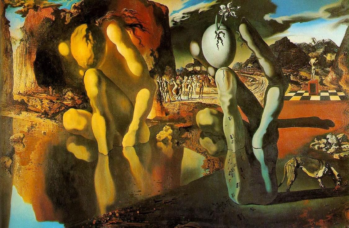 Salvador Dali Metamorphosis of Narcissus